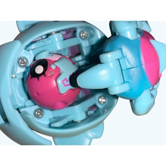 Zoobles Mama Triceratops #384 With Habitat and Baby - Picture 3 of 9